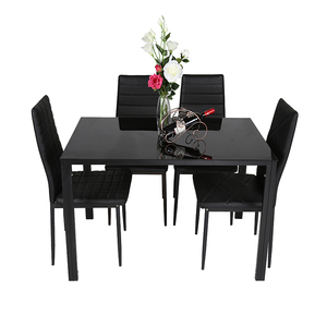 <span class=keywords><strong>Table</strong></span> à manger en marbre noir de taille cachée, amovible, de conception turque, dernière tendance, pour 12 personnes, 4 personnes - Product Image 2