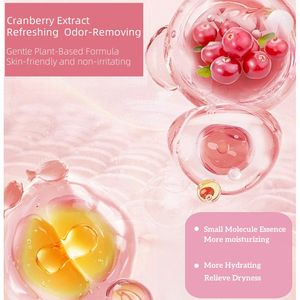 Hot Selling Cranberry Scent Vaginal Wash für Frauen Private Care, anti bakterielle Reinigung PH Balance - Product Image 3