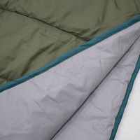 Hamac de camping portable en nylon léger, chaud et résistant à l'eau pour le voyage, la randonnée et le backpacking en extérieur (200 kg)
