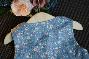 Ensembles de vêtements de chambre confortables et élégants bleu clair à fleurs pour filles, idéaux comme cadeaux pour enfants - Product Image 6