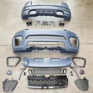 Kit Carrozzeria SVR 2010-2017 per Land Rover Range Rover <span class=keywords><strong>Evoque</strong></span>, <span class=keywords><strong>Accessori</strong></span> con Griglia Paraurti Anteriore, Copertura Luci, Presa d'Aria Laterale, Parte Scarico - Product Image 6