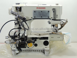 Máquina de coser interlock de cama cilíndrica W2664P, máquina de dobladillado para coser materiales pesados - Product Image 2