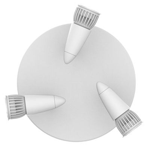 <span class=keywords><strong>Spot</strong></span> de plafond moderne en aluminium moulé sous pression, blanc, rond, à montage en surface, 5W, dimmable, GU10 - Product Image 3