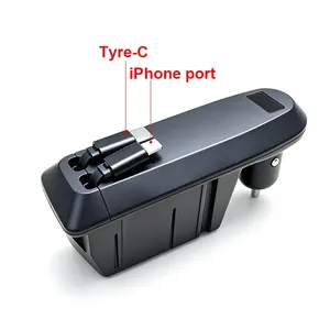 Estación de Carga Vtear para Auto, Tipo-C, Adaptador de Carga Rápida, Accesorios de Decoración Interior para Audi <span class=keywords><strong>Q3</strong></span> 2019-2026 - Product Image 5