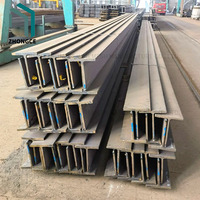Poutre en acier laminée à chaud Q235B Q355B SS400, poutre en acier de construction de section H pour les projets de construction
