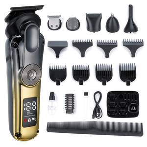 Tondeuse à Cheveux sans Fil Professionnelle et Étanche 6 en 1 Multifonctionnelle, Tondeuse Nez, Rasoir Corporel et à <span class=keywords><strong>Barbe</strong></span>, Kit de Toilettage pour <span class=keywords><strong>Homme</strong></span> - Product Image 5