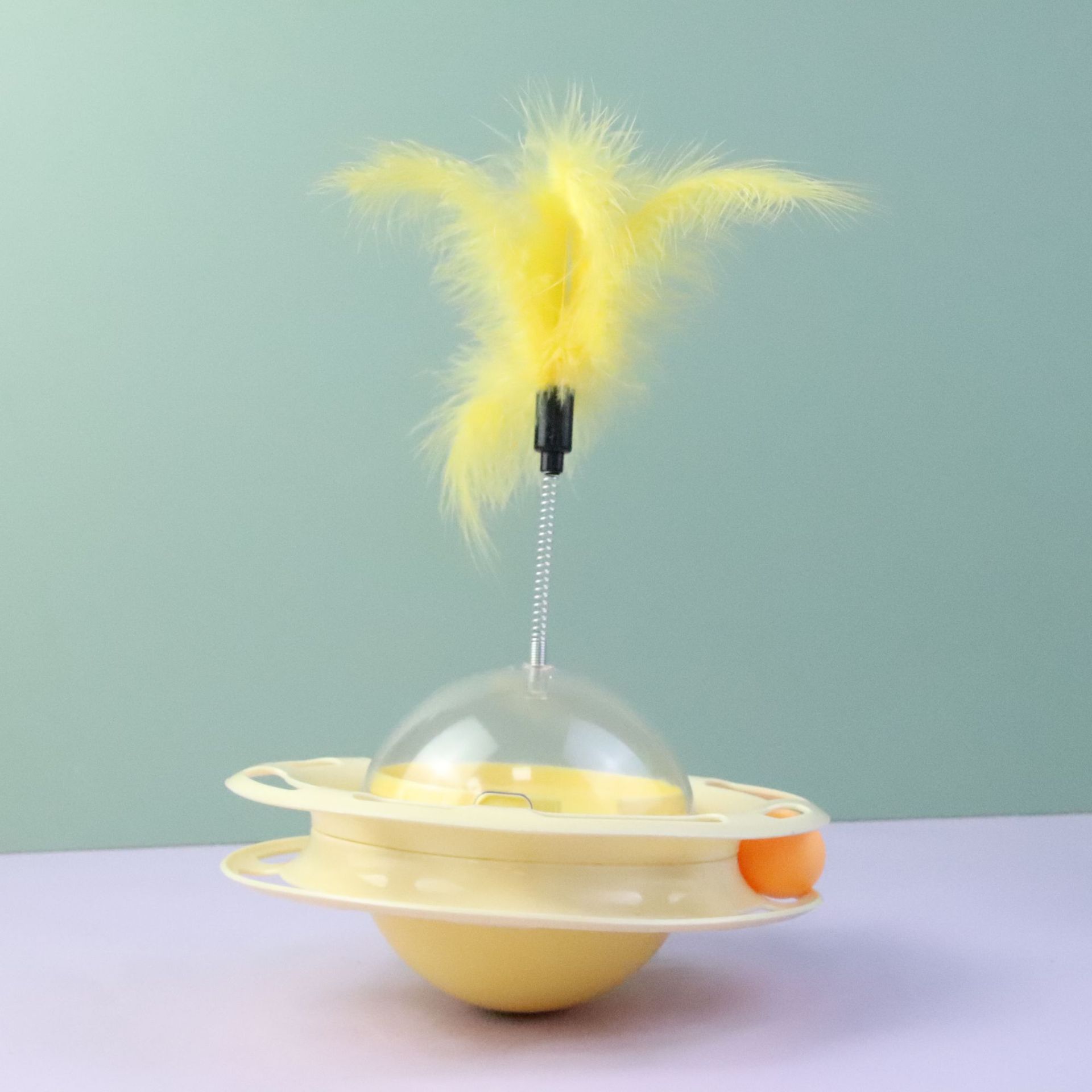Yellow Tumbler Turntable