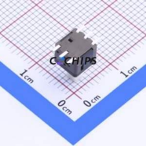 BTSA-N-S-5 Push Button Switch SMD Switch No Lock Square Button Vertical Mount 50mA - Product Image 2