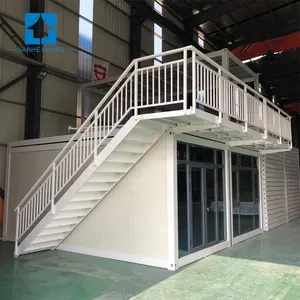 Low Cost Dongguan Vanhe Flat Pack Well Designed Premium Detachable Flexible Prefabricated Mobile Container House