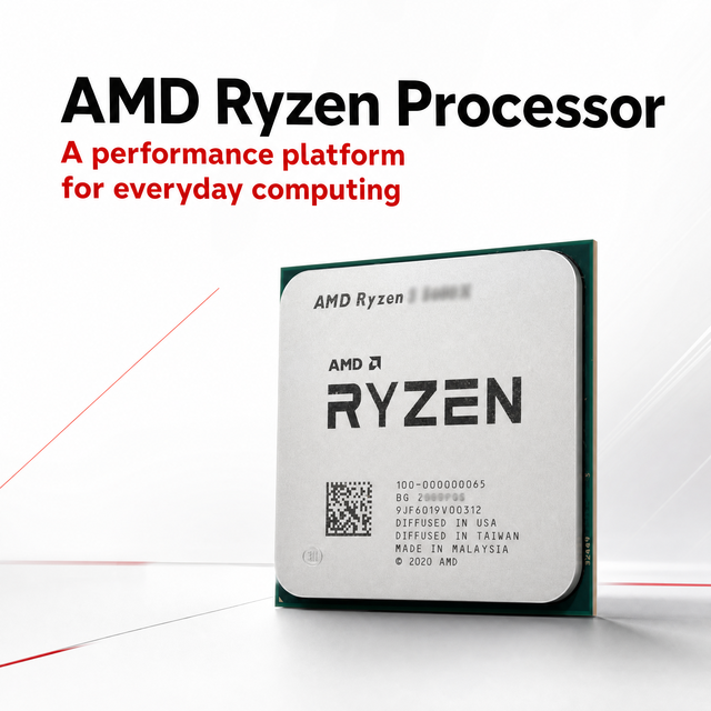 AMD Ryzen 7 5700X AM4 Desktop CPU 8 Cores 16 Threads 3.4GHz Base 4.6GHz Boost Zen3 Processor Desktop Gaming Computer in Stock