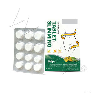 Prix de gros pour les comprimés minceur naturels à base de plantes, mélange d'immunité à la vitamine C, au zinc et à la baie de sureau, marque privée - Product Image 1