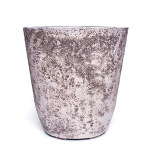 Kailai <span class=keywords><strong>piedra</strong></span> resina al aire libre roca volcánica macetas de plástico reciclado - Product Image 2