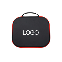 Étui de protection rigide en cuir pour appareils électroniques, moulé sur mesure en EVA, étanche, portable, avec fermeture éclair
