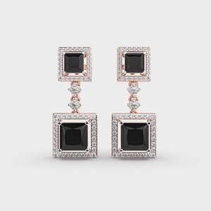 Stylish Round Brilliant Moissanite Stud <b>Earrings</b> Luxury 925 Sterling <b>Silver</b> Elegant Fine Jewelry for Women - Product Image 2