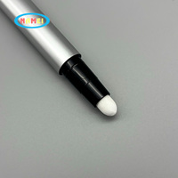 Tubo de Gel para Cejas de Plástico Vacío para Cosméticos, con Pinceles Aplicadores, Doble Extremo, Fabricante OEM Personalizado
