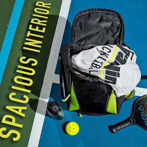 Muestra gratuita: Mochila premium para pickleball para hombres y mujeres, bolsa para equipo deportivo con bolsillo para accesorios, bolsas deportivas para pickleball - Product Image 6