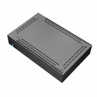 Casing Hard Drive 3.5 Inci USB 3.0 Ke SATA Casing HDD SSD Eksternal 5Gbps Mendukung Drive SATA 2.5 3.5 dengan Adaptor Daya untuk PC