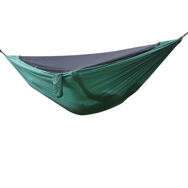 Large Camping Hammock with Mosquito Net 2 Person Pop-up Parachute Lightweight Hanging Hammocks