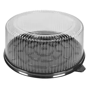 10 "bánh container-11" Đen Cơ Sở-5 "tàng-50/trường hợp nhựa dùng một lần bánh Dome