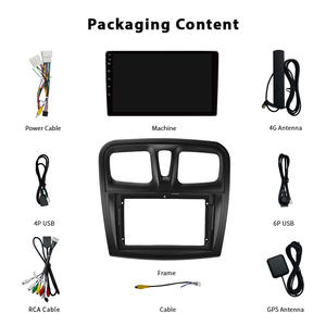 Autoradio tactile IPS BAIDAYU 9/10 pouces Android 13 avec USB, CarPlay, GPS intégré, WiFi et caméra de recul pour <span class=keywords><strong>Renault</strong></span> Sandero/Logan 2015-2018 - Garantie 1 an - Product Image 6