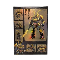Figurines de construction Mecha en ABS, robots articulés et posables, jouets d'assemblage pour enfants, vente en gros