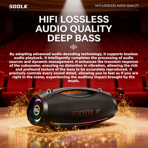 Enceinte karaoké portable sans fil Bluetooth Sodlk S1615 Pro 500W, étanche pour extérieur, avec subwoofer à <span class=keywords><strong>basses</strong></span> profondes et deux microphones - Product Image 5
