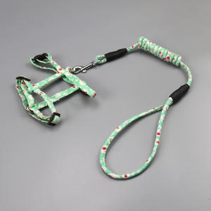 和風ペットハーネス調節可能なベストスタイルのキャットハーネスとリーシュ - Product Image 4