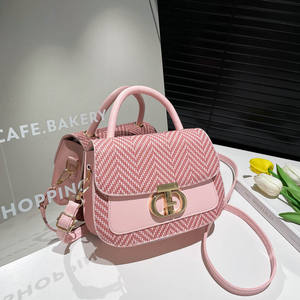 2025 nuevos bolsos cruzados de moda para mujer, bolsos de mensajero de cuero PU para mujer con cierre, bolsos con solapa para mujer - Product Image 4