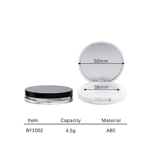 <span class=keywords><strong>Polvere</strong></span> <span class=keywords><strong>trasparente</strong></span> compatta fard compatto evidenziatore contorno compatto con specchio scatola vuota scatola di plastica contenitore cosmetico - Product Image 6