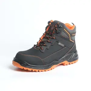 Groothandel Hoge Kwaliteit Arbeidsschoenen Anti-Smashing Werk Veiligheidsschoenen Laarzen Voor Mannen S3 Met Stalen Teen