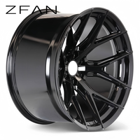 Jantes en alliage forgé ZFAN 18 24 pouces 6x139.7 6x135 6061 T6 brossées et polies, concaves profondes, pour camion, compatibles F150 Raptor