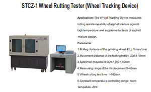 STCZ-1/2/3 Radverfolgungsgerät Radrillen-Labor-Siebprüfmaschine - Product Image 4