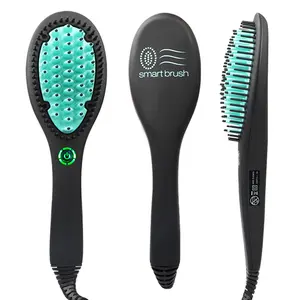 Hot Curlers Anion Ceramic Coating Fashion Comb Electric Hair Brush Straightener Straightening Combs Hot Combs Straightener