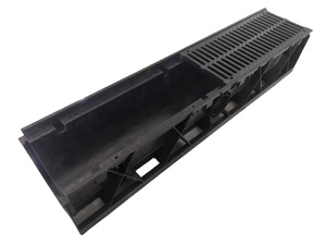 Nhà cung cấp Trung Quốc Heavy Duty vườn HDPE tuyến tính hệ thống thoát nước rãnh thoát nước sàn hệ thống thoát nước cho ngoài trời máng xối - Product Image 6