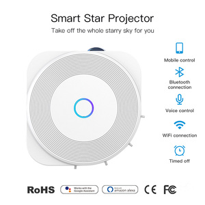 Nanxin Smart Star Projector Moderne Tuya App Control Veilleuse <span class=keywords><strong>LED</strong></span> Ciel Étoilé Lampe de Table Mode Musique pour Bébé Enfants Petite Amie - Product Image 5