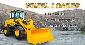 Nouveau modèle de machines de terrassement, chargeuse frontale diesel 4x4 8 tonnes bon marché, chargeuse sur pneus multifonction - Product Image 6