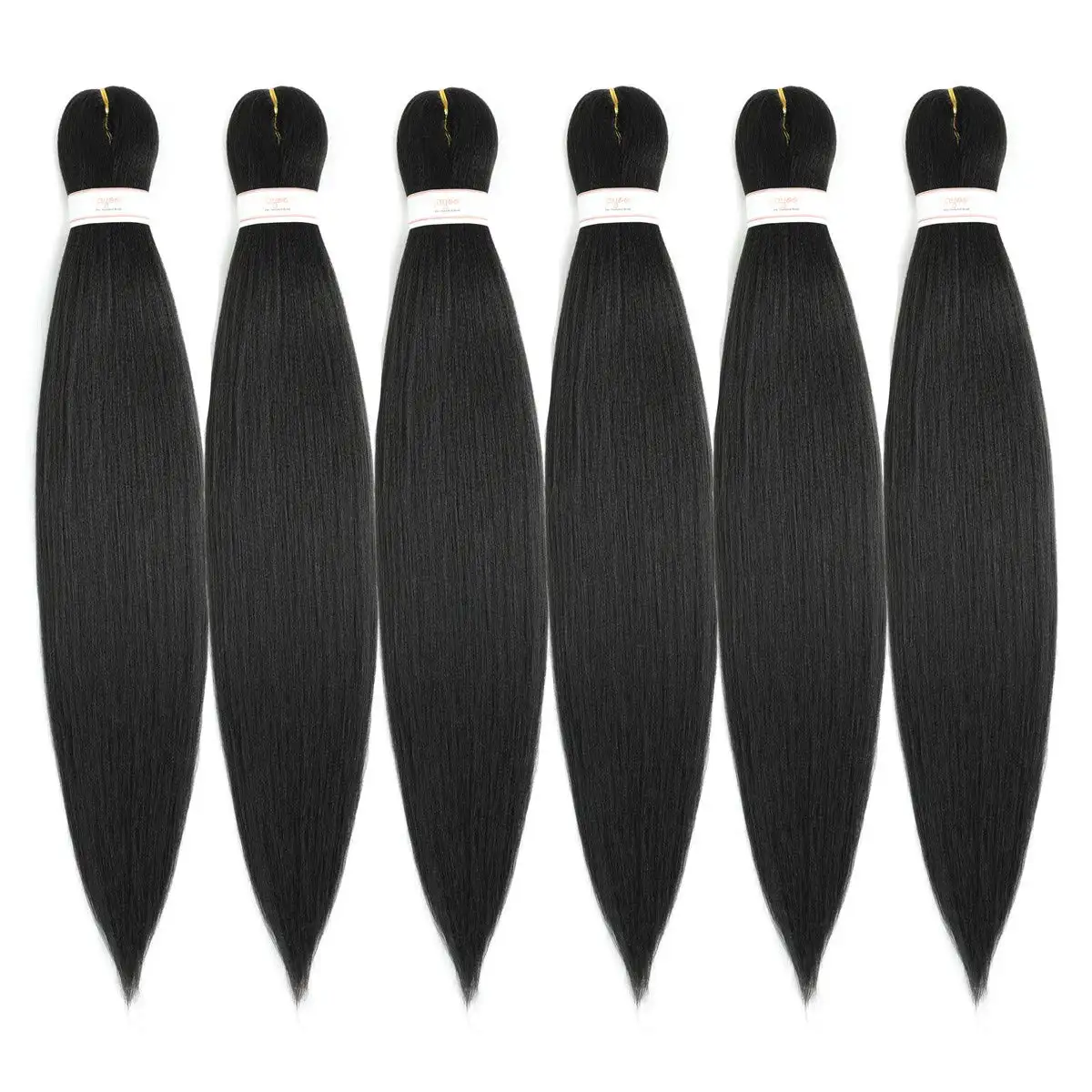 Wholesale Ombre Color Synthetic Jumbo ez braid bulk yaki private label pre stretched braiding hair extensions