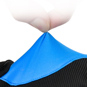 Gants de cyclisme transfrontaliers demi-doigts noirs et bleus unisexes pour adultes, pour la pratique en extérieur - Product Image 1