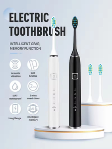 Cepillo de Dientes Eléctrico Sónico Recargable, Resistente al Agua IPX7, para Niños, con Cerdas Suaves y Logotipo Personalizable, Superventas - Product Image 3