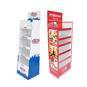 Siêu thị Quảng cáo có thể gập lại hiển thị các tông Giá kẹo carton các tông sản phẩm hiển thị Kệ hiển thị giá đứng - Product Image 4