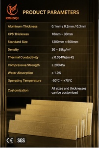 Panneau de <span class=keywords><strong>chauffage</strong></span> au sol en aluminium gaufré XPS, moderne, ignifuge, isolant thermique et durable - Product Image 5