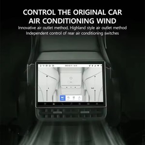 Pantalla trasera de 8,66 pulgadas para Tesla Model 3 Y 2020-2024 4G 64G Soporte de pantalla de entretenimiento trasero - Product Image 3