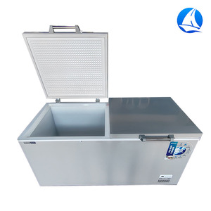 Siêu Thị Thương Mại Cửa Đôi Ngang Sâu Ngực Tủ Đông Làm Mát Không Khí Frost Miễn Phí Tủ Lạnh - Product Image 3
