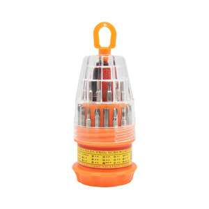 Juego de Destornilladores 31 en 1, Estilo Pagoda, Acero con Alto Contenido de Carbono, Herramienta de Reparación de Teléfonos Móviles - Product Image 1