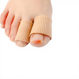 Fundas de nailon cortables para los dedos, corrector de juanetes para dedos separados, funda para dedos superpuestos para día y noche - Product Image 5
