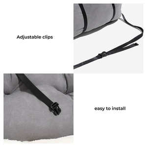 Heißer Verkauf Reise-Nackenrolle Luxus Komfort Wasserdichtes Hunde-Autositzbett Faltbare Haustier-Tragetasche Katzenbett Luxus-Hundebetten für den Rücksitz - Product Image 5