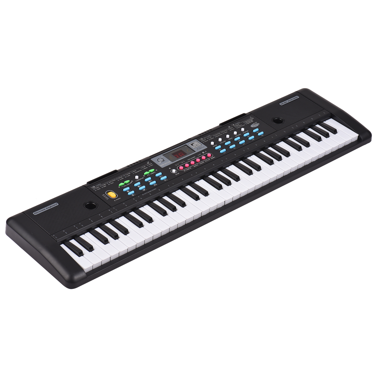 Clavier Musical Électronique Multi-fonction 61 Touches Clavier Multi-fonction Orgue Microphone Simulation Piano Enfants Jouets - Instruments de musique
