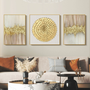 Peinture murale en porcelaine de cristal 3D moderne, imprimée, design abstrait, <span class=keywords><strong>aquarelles</strong></span>, pour salon, décoration en cristal, vente en gros - Product Image 2