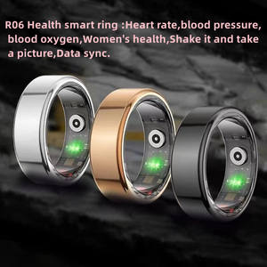 Anillo Inteligente R06 para Parejas con Medición de Frecuencia Cardíaca y Presión Arterial, Fotografía por Gestos, IP68 - Product Image 2