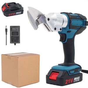 Handheld Lithium Battery Sheet Metal Shears 21V Cordless Industrial Grade Electric Shears For Iron Sheet Cutting - Product Image 1